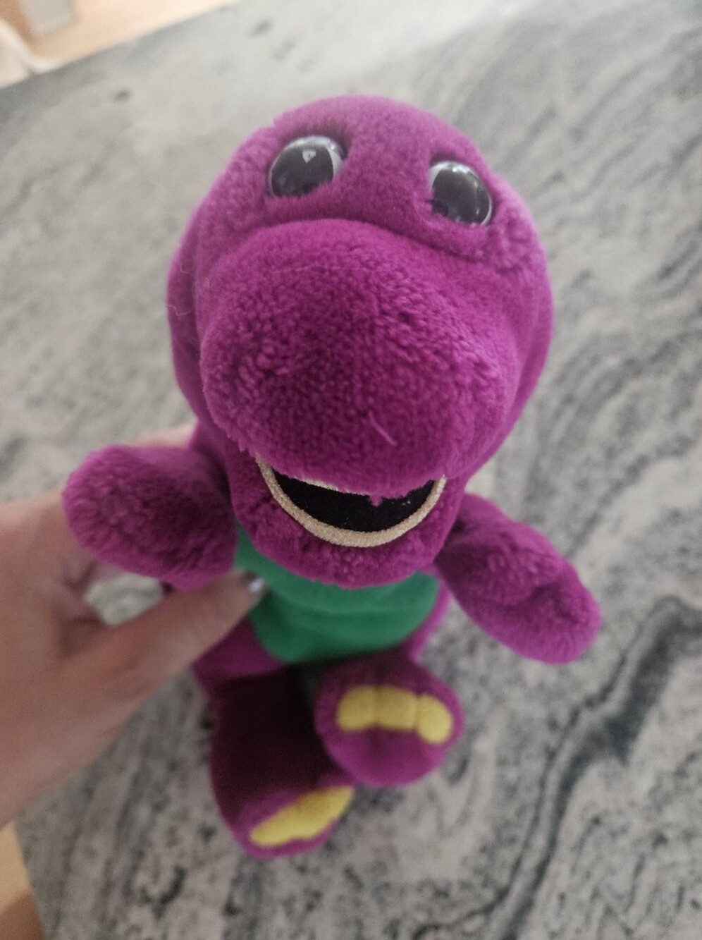 1992 Vintage Stuffed Barney